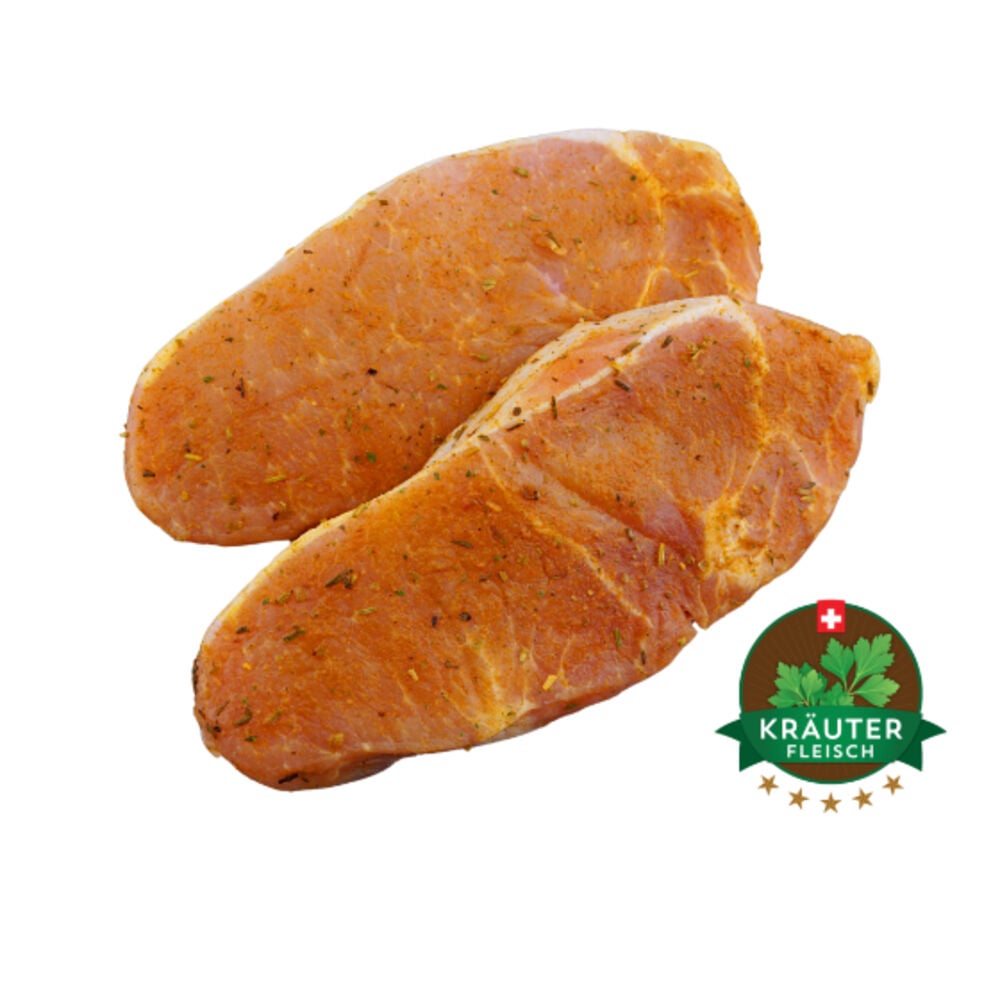 Schweins-Steak gewürzt (Nierstück)